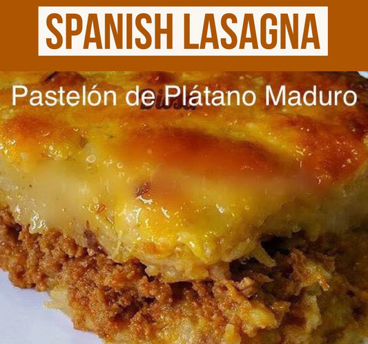 Tray of Spanish Lasagna for 12