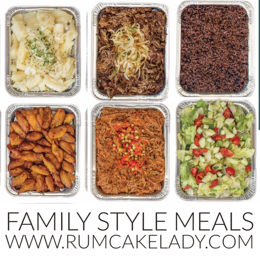 Trays of Family Style Meals