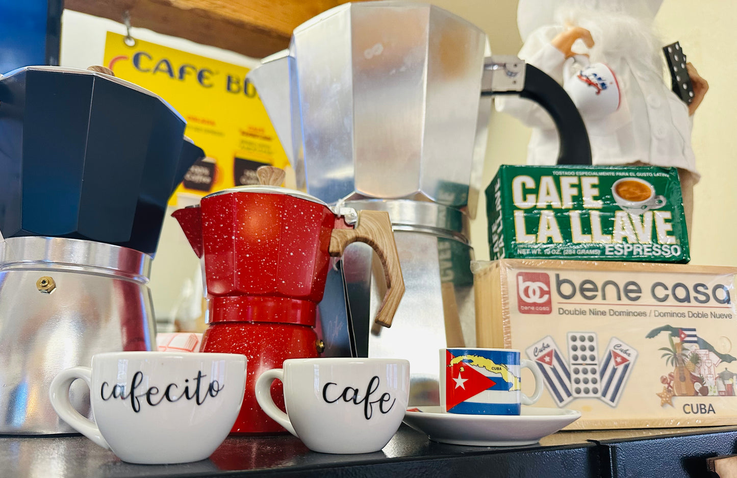 Cuban Cafecito Espresso Cups