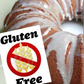 GF. Gluten Free Large Bundt Cake