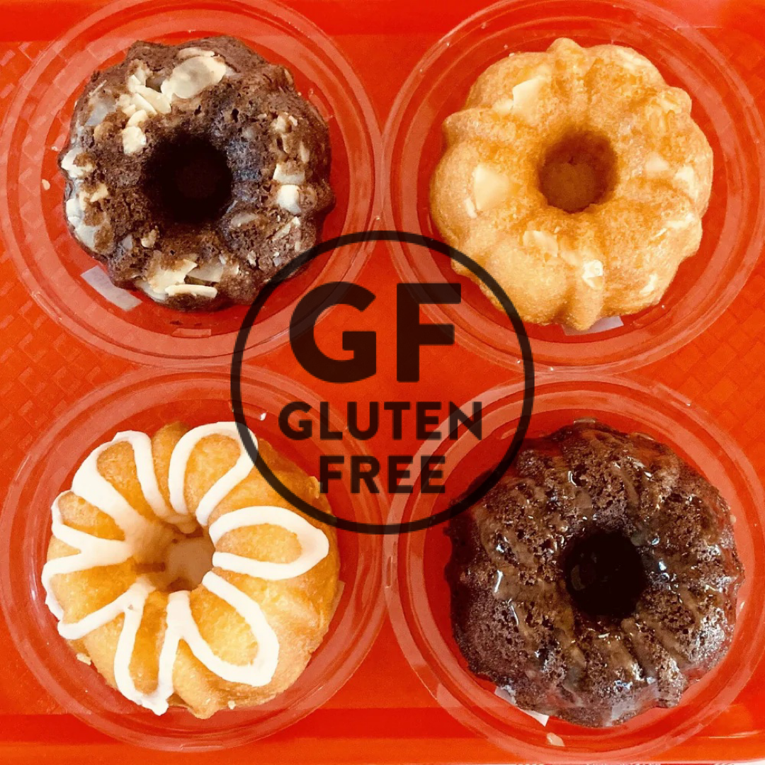 C6.  GLUTEN FREE MINI BUNDT CAKES Set of 4