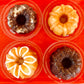 C5. Mini Bundt Cakes, Set of 4